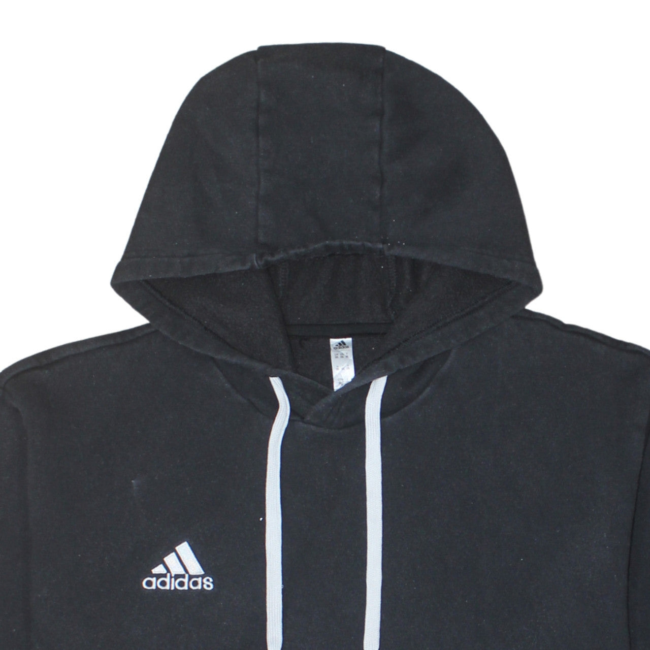 Mens UK Size 2XL adidas Black Pullover Hoodie