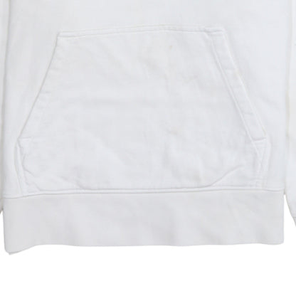 Mens UK Size M Calvin Klein White Pullover Hoodie