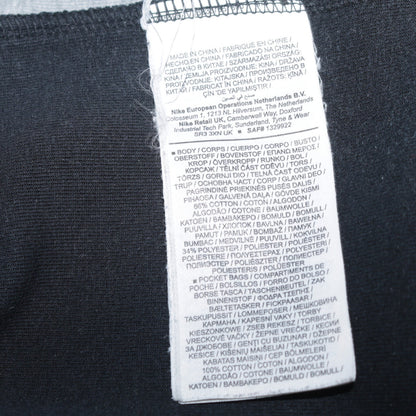 Nike Mens Grey Black Full Zip Hooded Sweatshirt XS