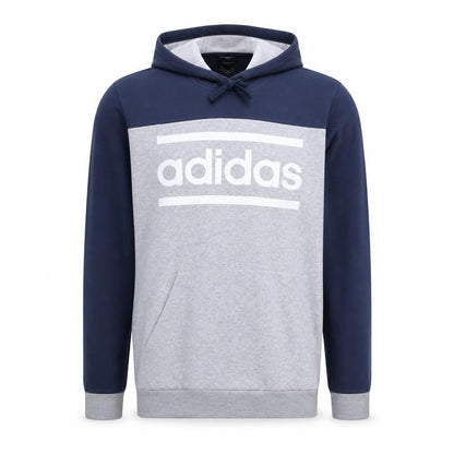 Mens UK Size L adidas Grey Pullover Hoodie