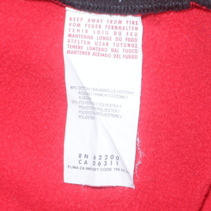 Mens UK Size 2XL PUMA Red Pullover Hoodie