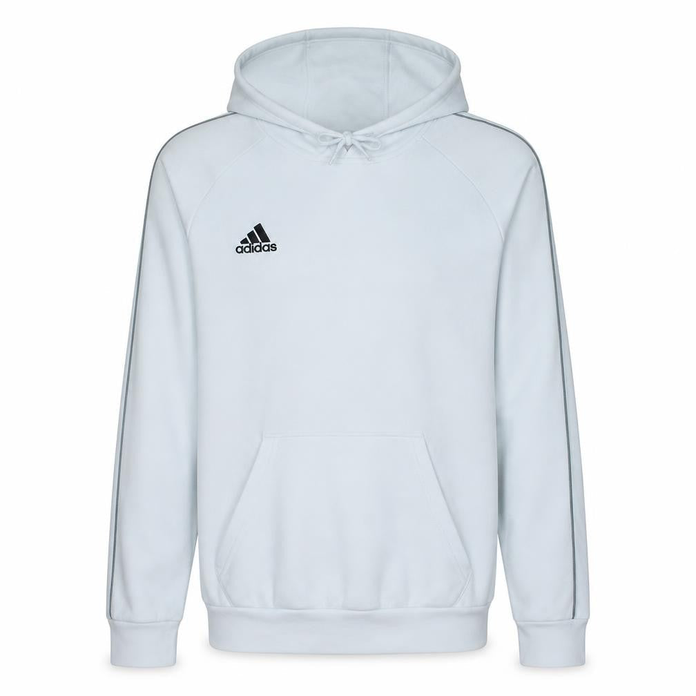 Mens UK Size S adidas White Pullover Hoodie