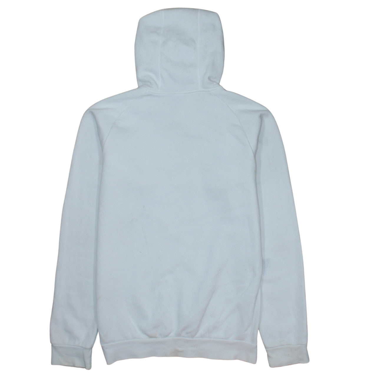 Mens UK Size S adidas White Pullover Hoodie