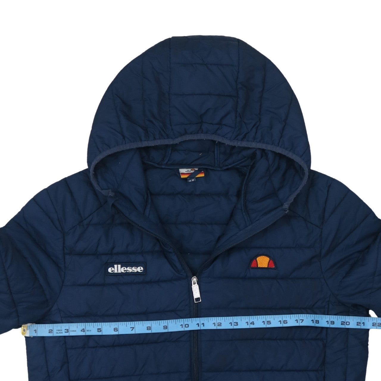 Mens UK Size M ellesse Blue Puffer Jacket
