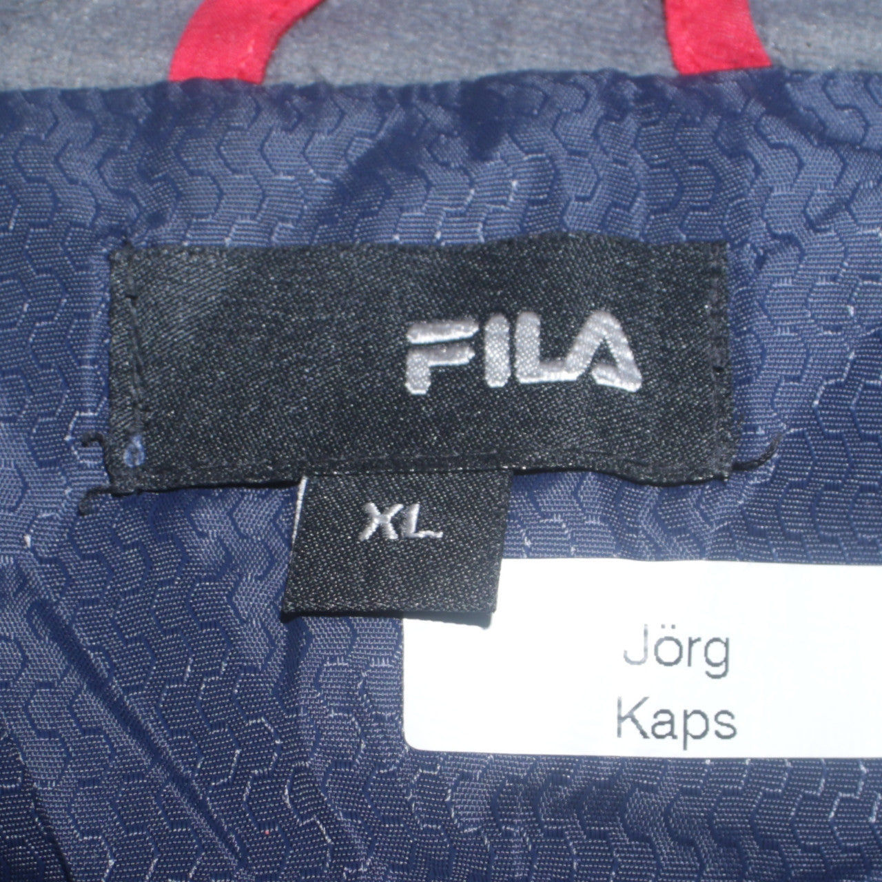 Mens UK Size XL FILA Blue Parka Coat