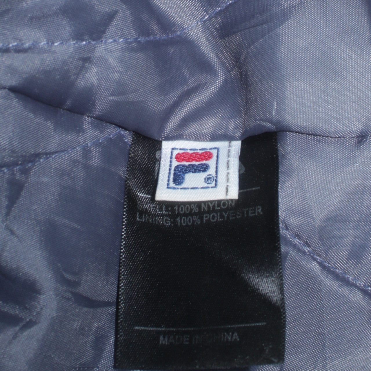 Mens UK Size XL FILA Blue Parka Coat
