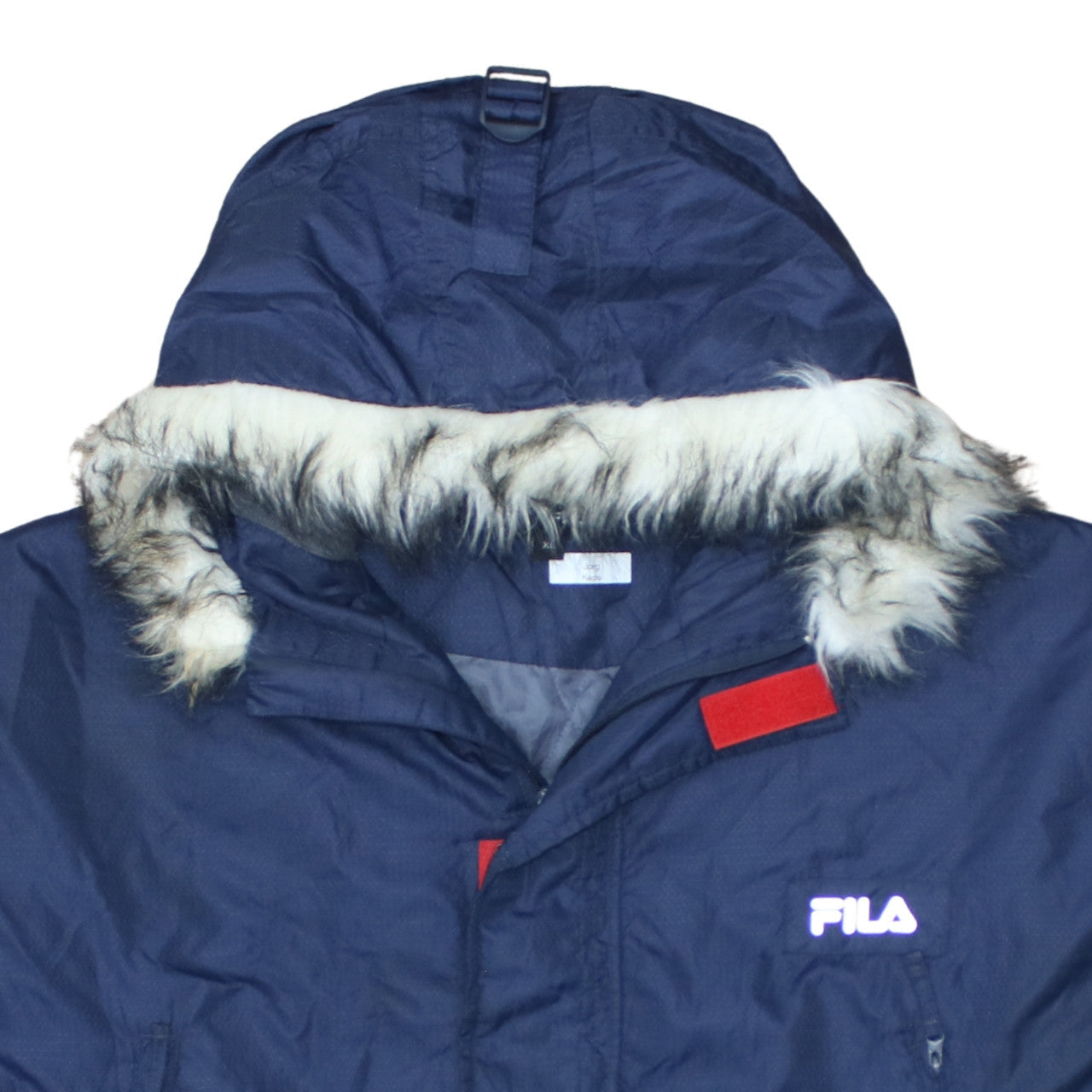 Mens UK Size XL FILA Blue Parka Coat