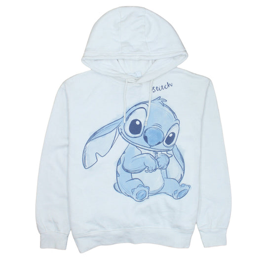 Womens UK Size S Disney White Pullover Hoodie