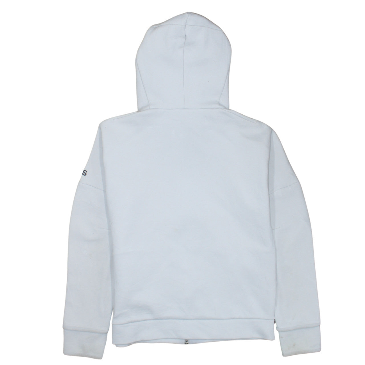 Boys UK Size 13-14 Years adidas Grey Full Zip Hoodie
