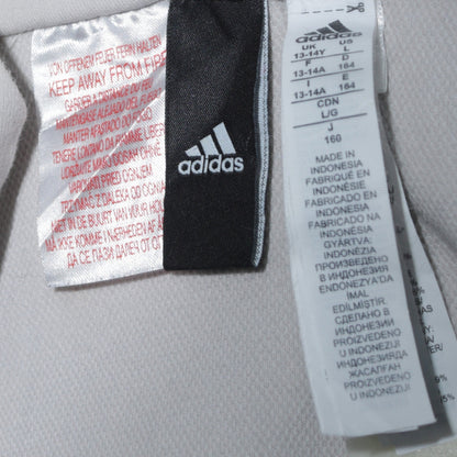 Boys UK Size 13-14 Years adidas Grey Full Zip Hoodie
