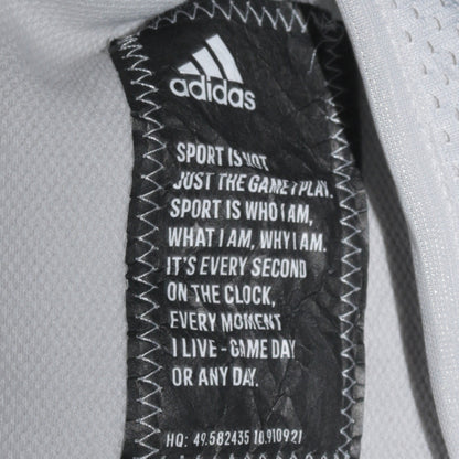 Boys UK Size 13-14 Years adidas Grey Full Zip Hoodie