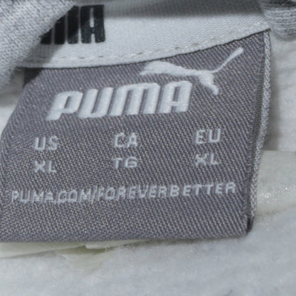 Puma Boys Grey 1/4 Zip Fleece Sweatshirt XL - Casual Winter Pullover