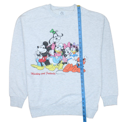 Womens UK Size S Primark Grey Pullover Sweatshirt