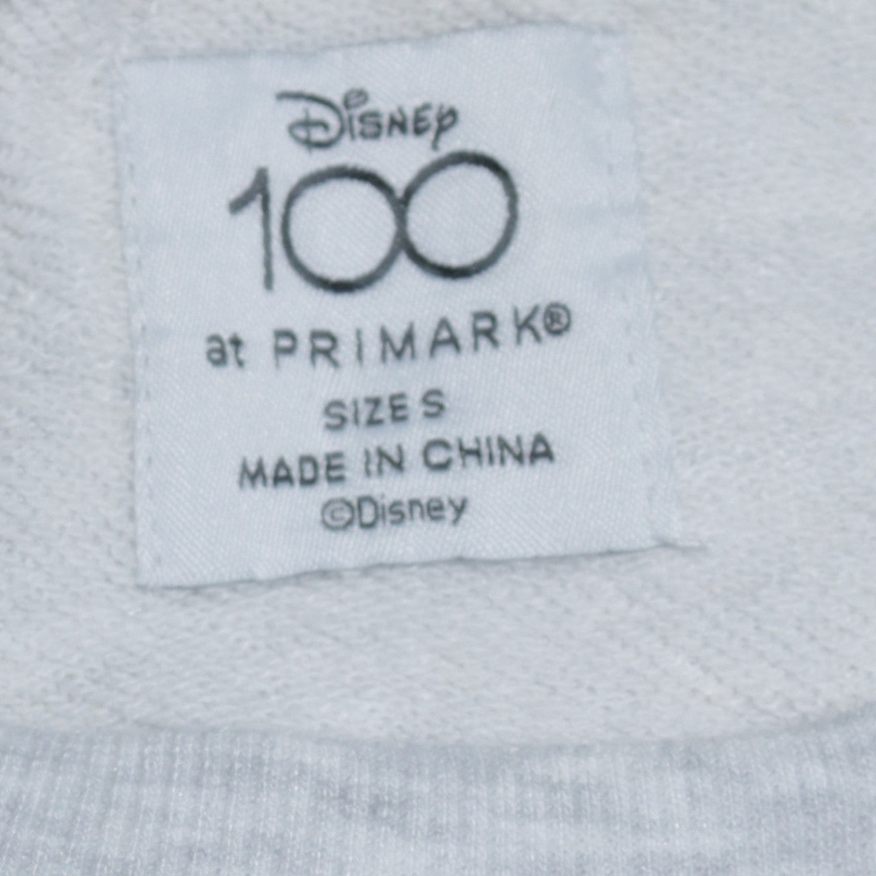 Womens UK Size S Primark Grey Pullover Sweatshirt