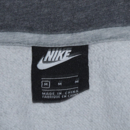Mens UK Size M Nike Grey Full Zip Hoodie