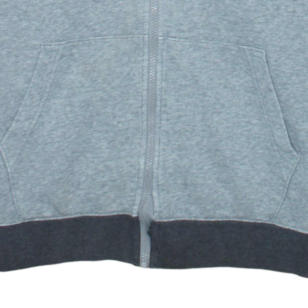 Mens UK Size M Nike Grey Full Zip Hoodie