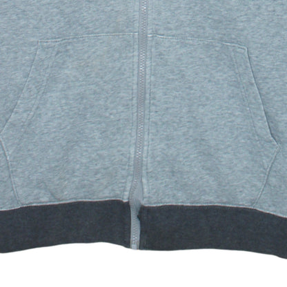 Mens UK Size M Nike Grey Full Zip Hoodie