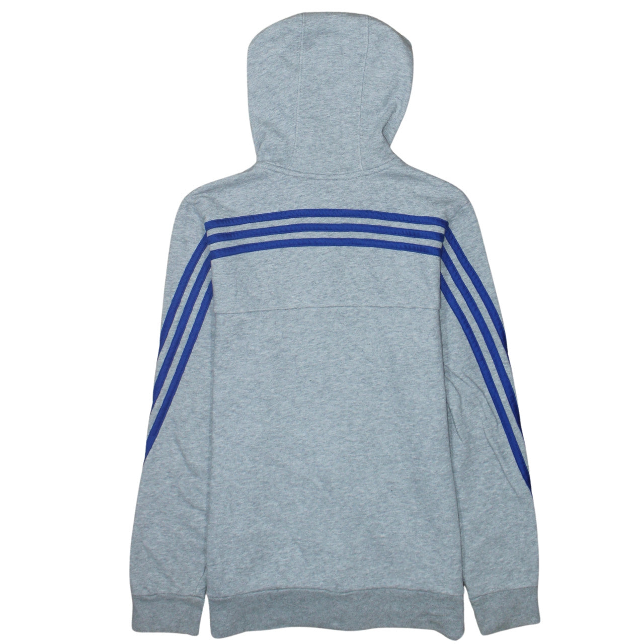 Boys UK Size L adidas Grey Full Zip Hoodie