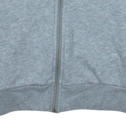 Boys UK Size L adidas Grey Full Zip Hoodie