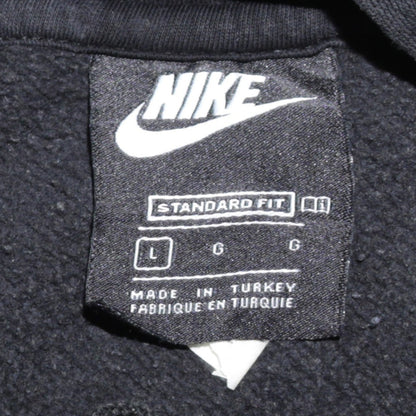 Mens UK Size L Nike Black Pullover Hoodie