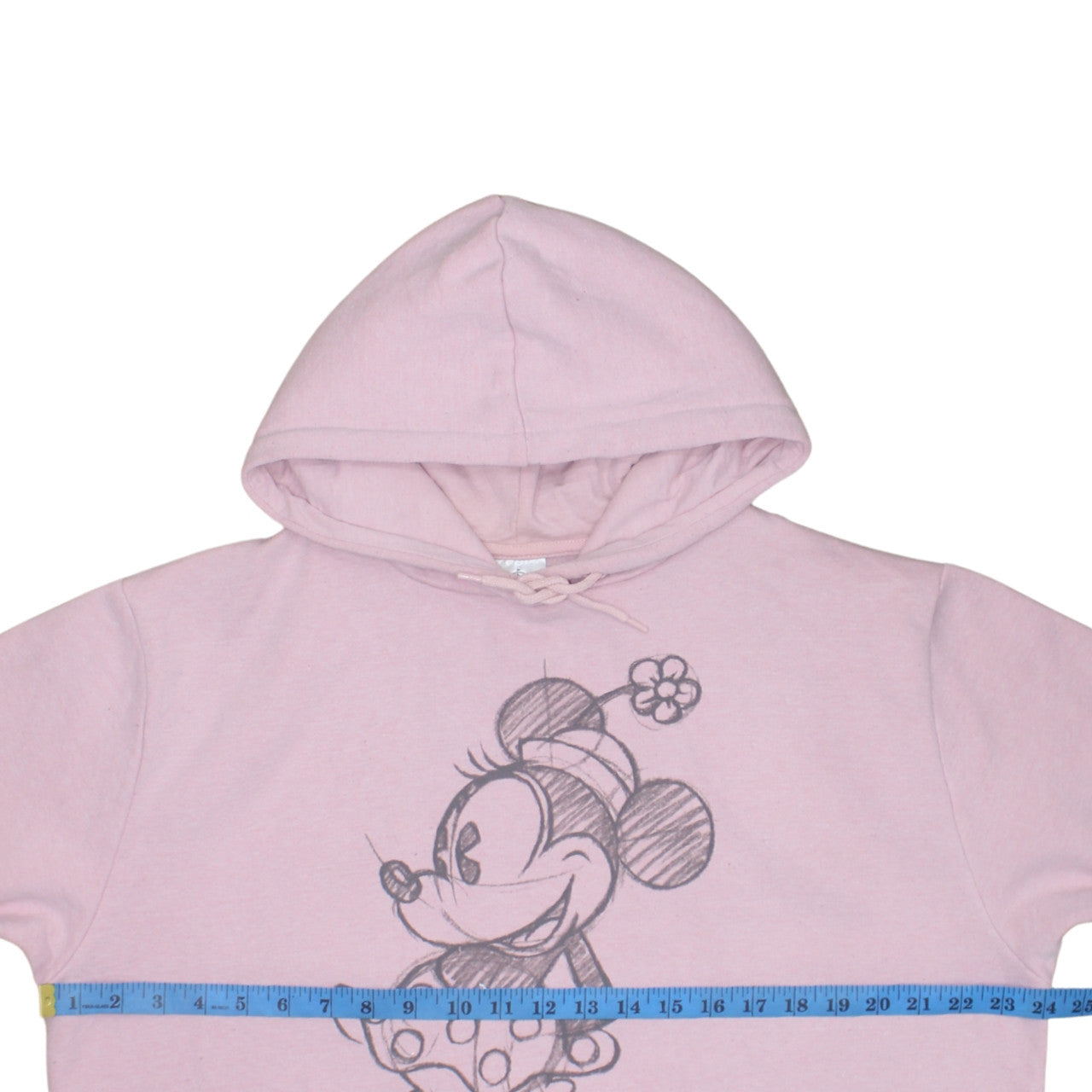 Womens UK Size L Disney Pink Pullover Hoodie
