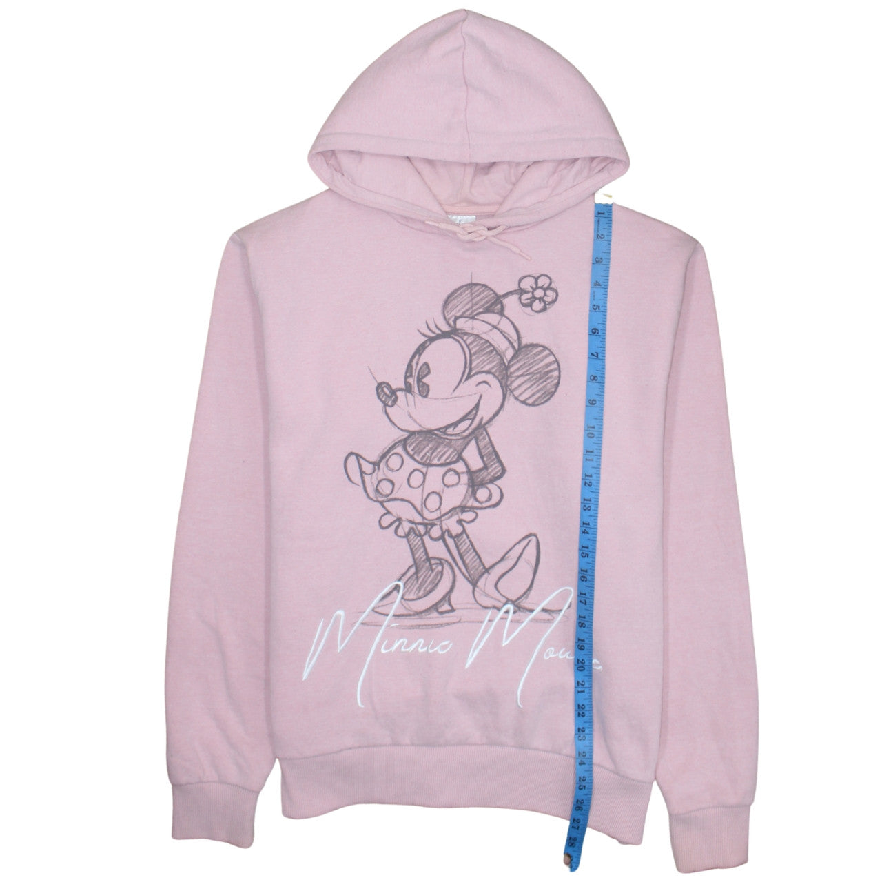 Womens UK Size L Disney Pink Pullover Hoodie