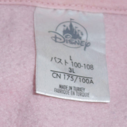 Womens UK Size L Disney Pink Pullover Hoodie