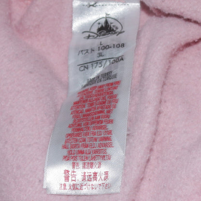 Womens UK Size L Disney Pink Pullover Hoodie