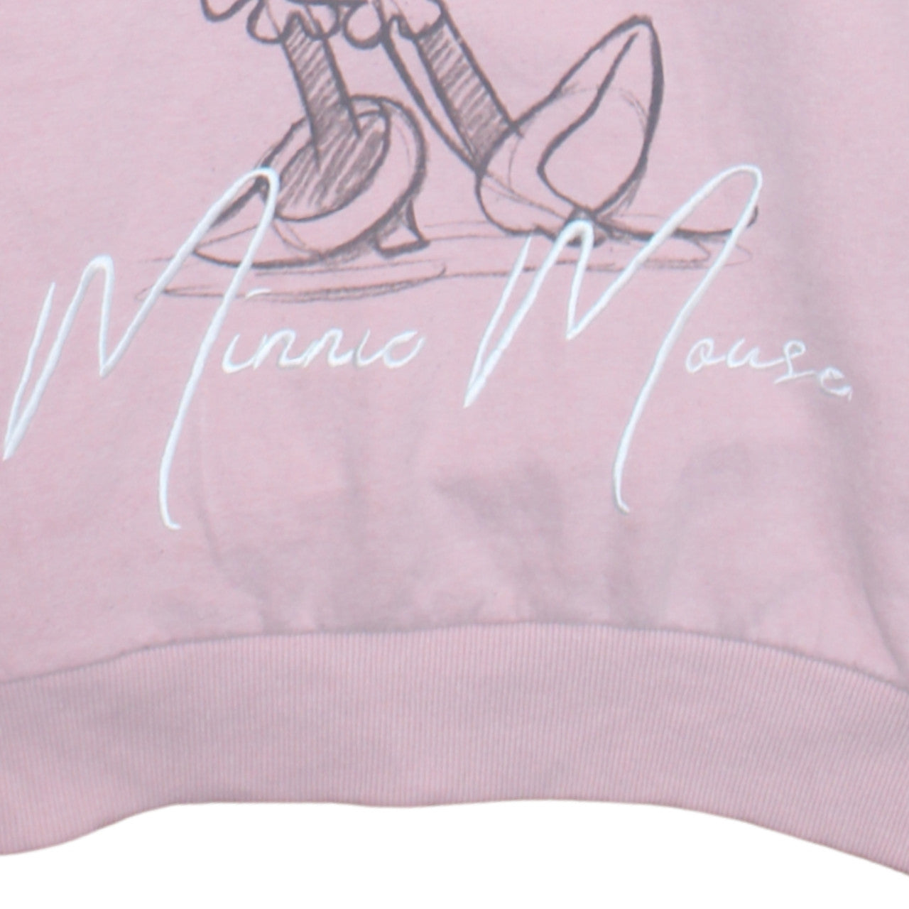 Womens UK Size L Disney Pink Pullover Hoodie