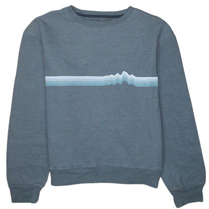 Womens UK Size S Patagonia Blue Pullover Sweatshirt