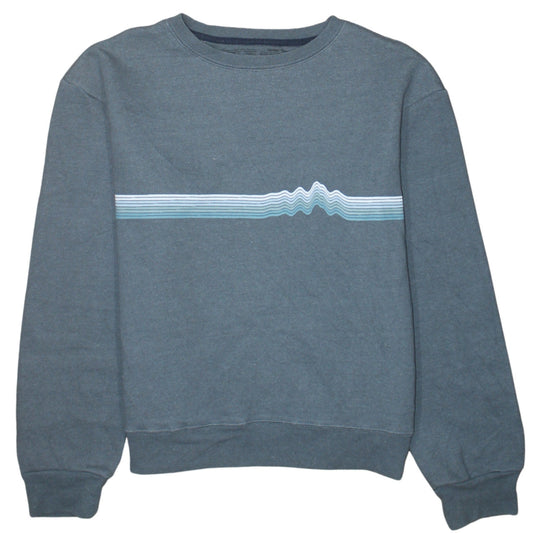Womens UK Size S Patagonia Blue Pullover Sweatshirt