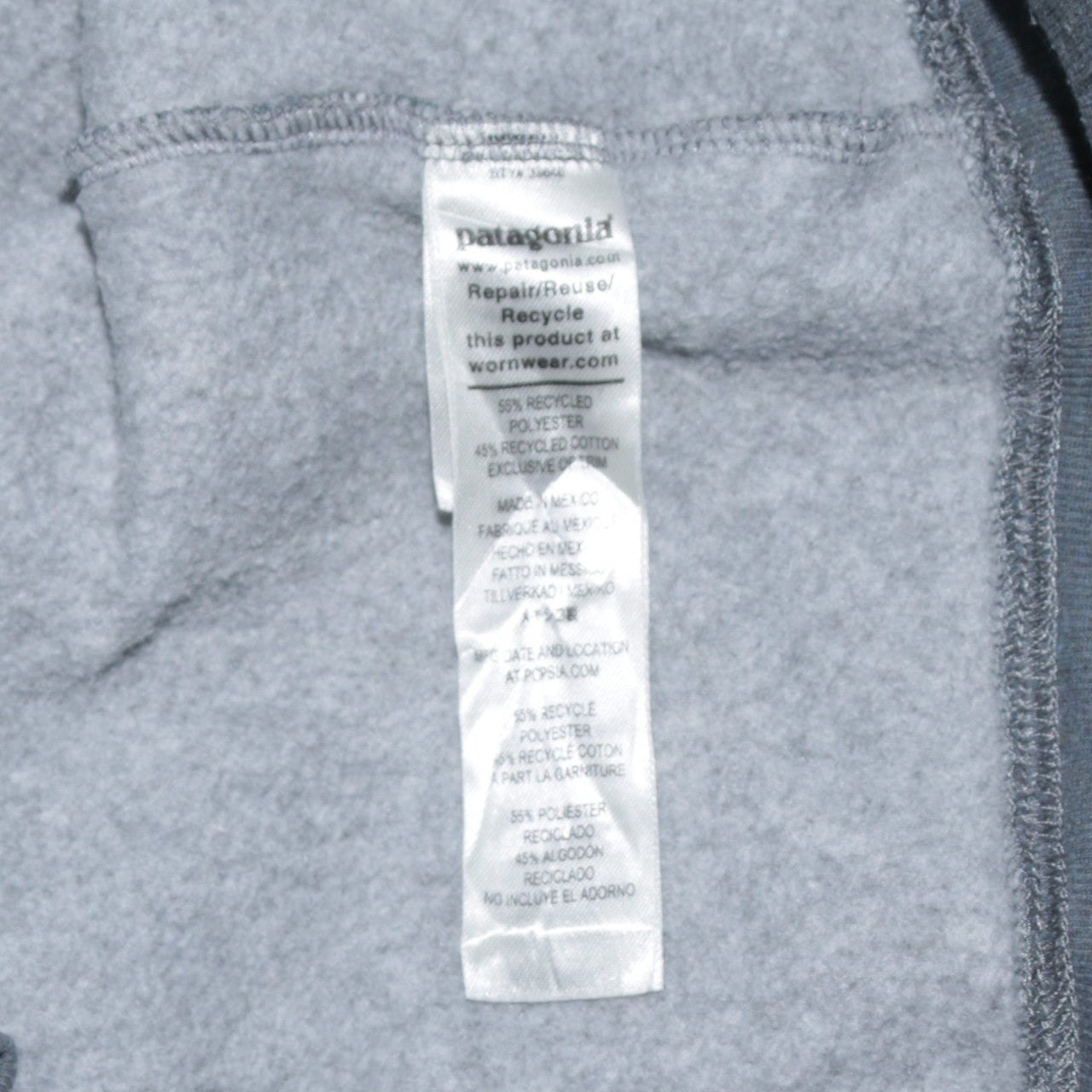 Womens UK Size S Patagonia Blue Pullover Sweatshirt