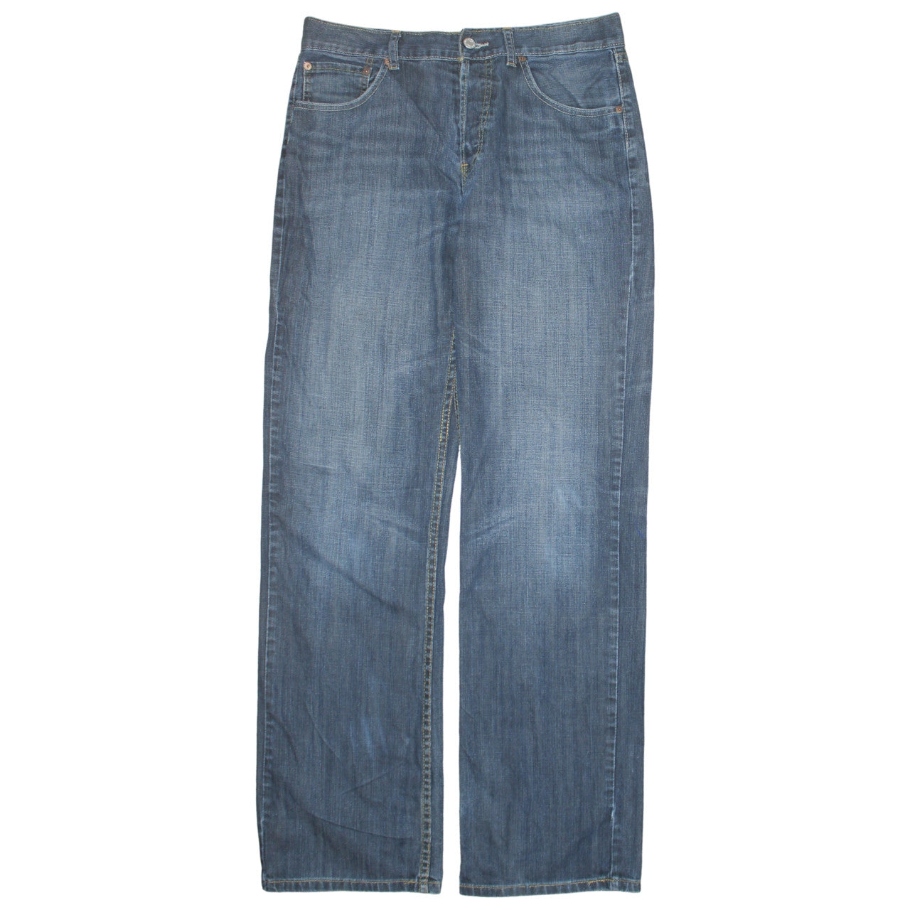 Mens UK Size 33 Levi's Regular Fit Straight Jeans
