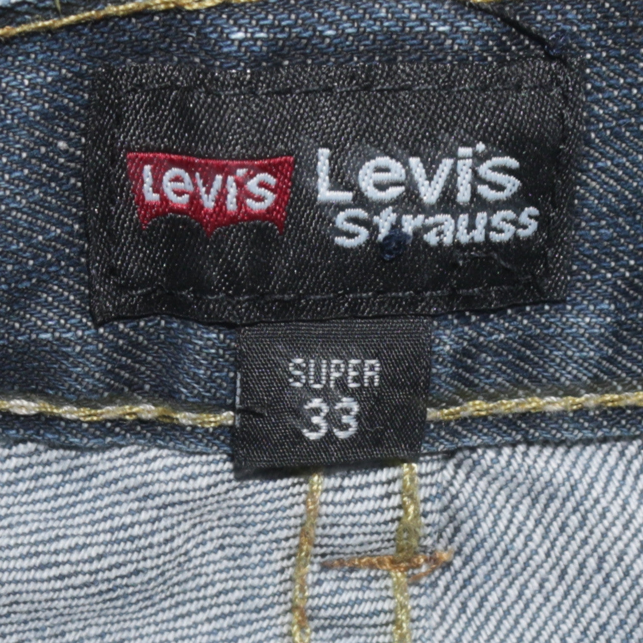 Mens UK Size 33 Levi's Regular Fit Straight Jeans