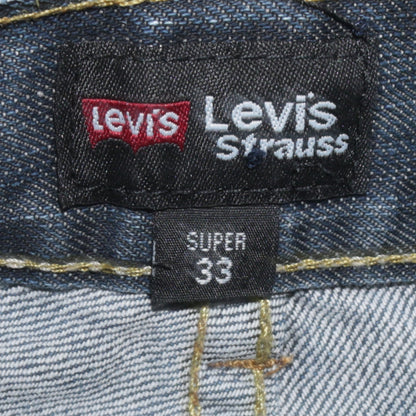 Mens UK Size 33 Levi's Regular Fit Straight Jeans