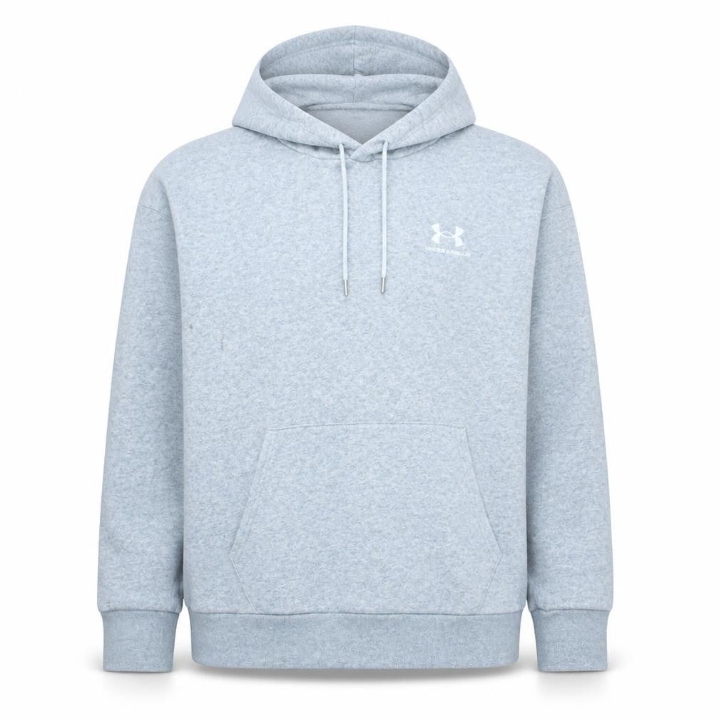 Mens UK Size L Under armour Grey Pullover Hoodie