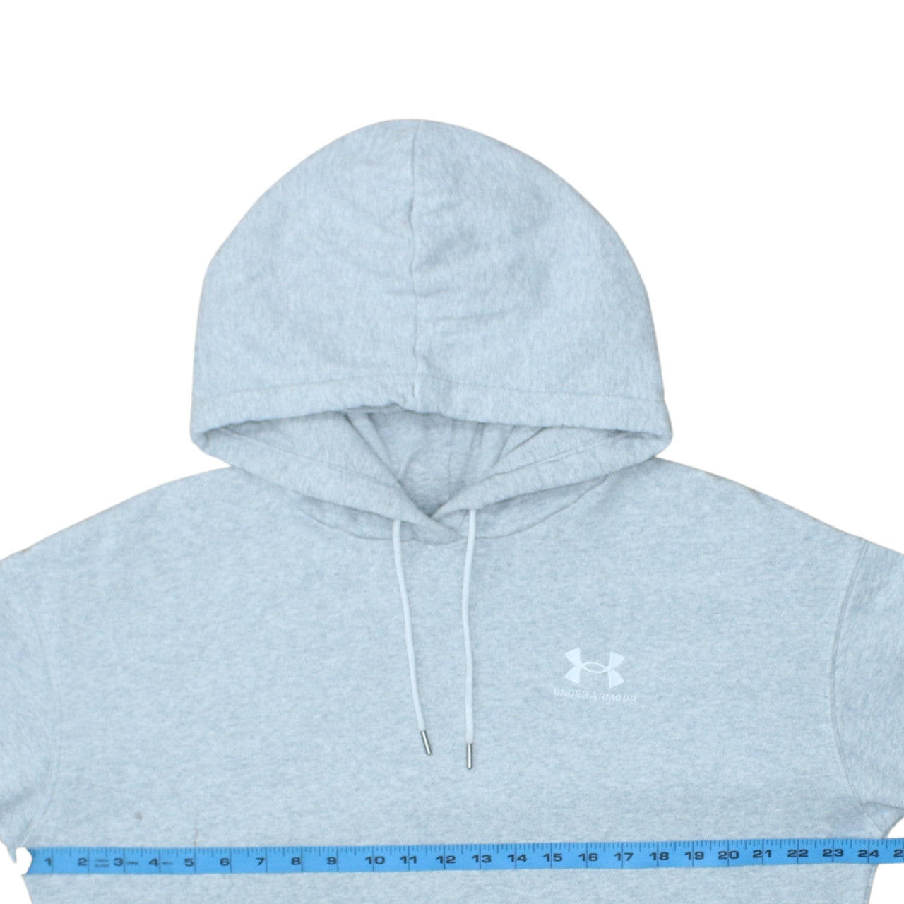 Mens UK Size L Under armour Grey Pullover Hoodie