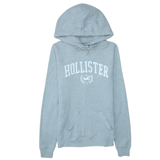 Womens UK Size XS Hollister Grey Pullover Hoodie