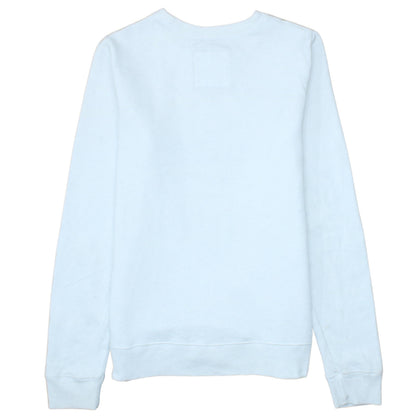 Womens UK Size XS Hollister White Pullover Sweatshirt