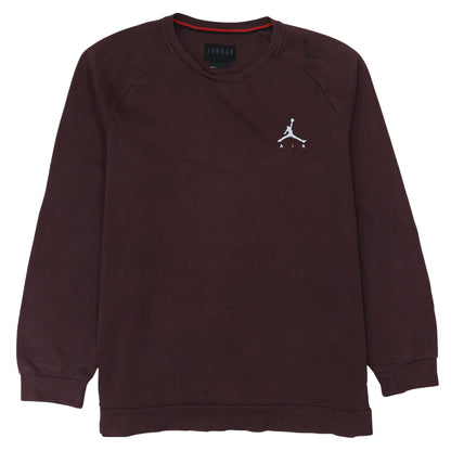 Mens UK Size XL Jordan Brown Pullover Sweatshirt