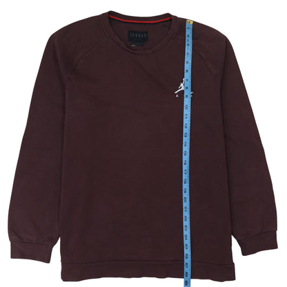 Mens UK Size XL Jordan Brown Pullover Sweatshirt