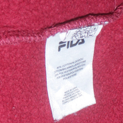 Womens UK Size 12 FILA Red Pullover Sweatshirt