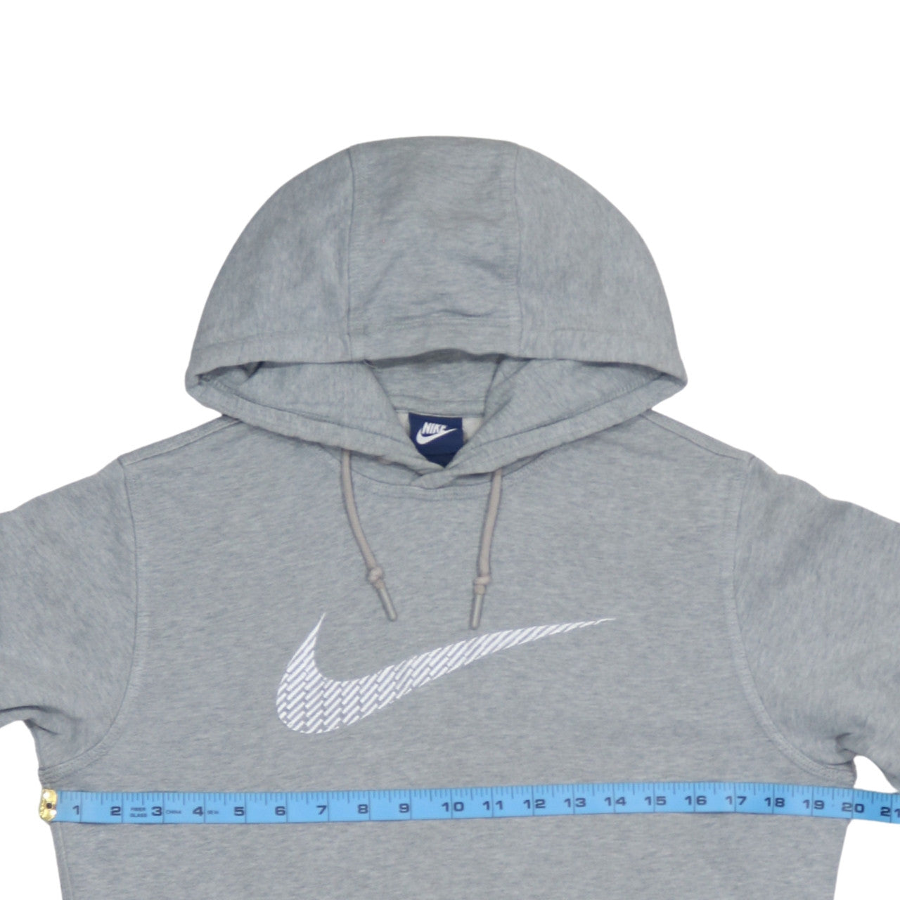 Mens UK Size S Nike Grey Pullover Hoodie