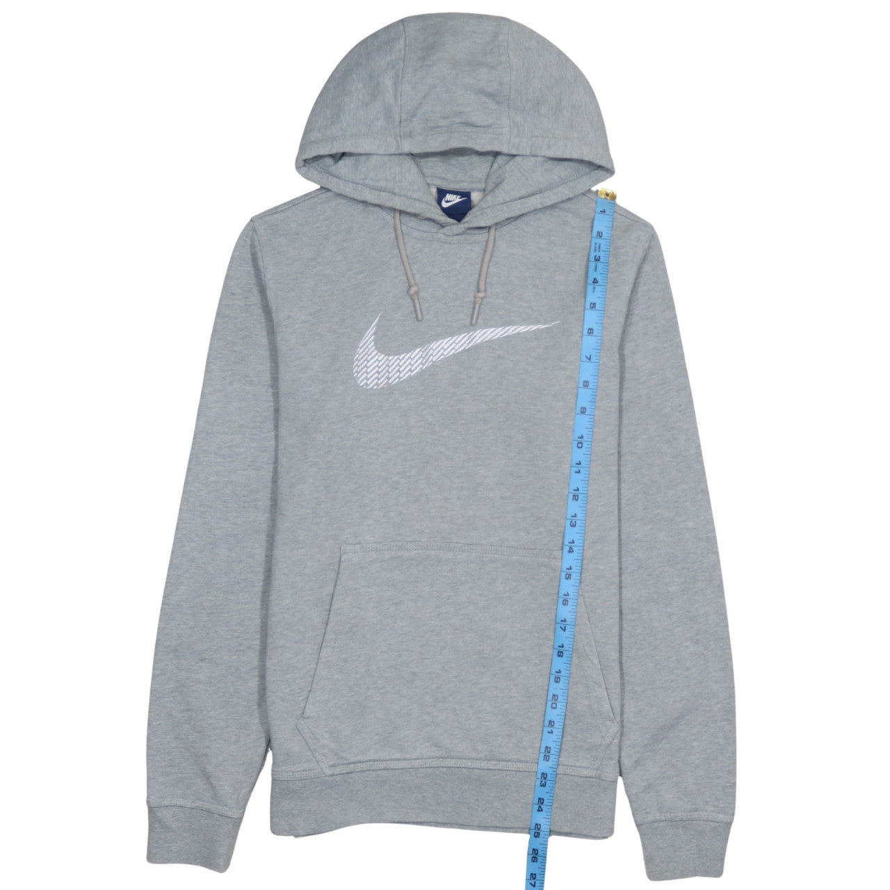Mens UK Size S Nike Grey Pullover Hoodie