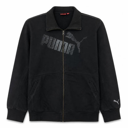 Mens UK Size XL PUMA Black Full Zip Sweatshirt