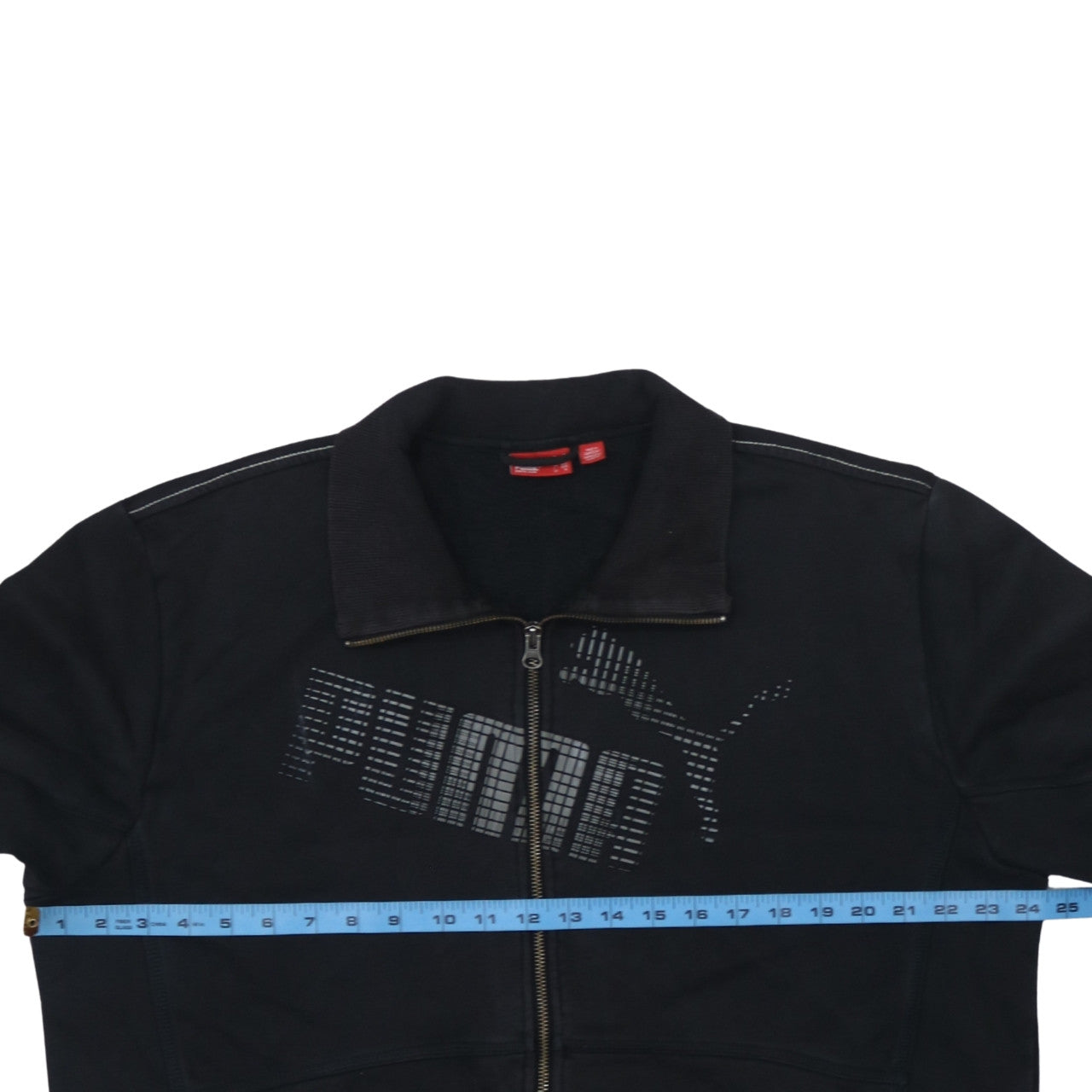 Mens UK Size XL PUMA Black Full Zip Sweatshirt