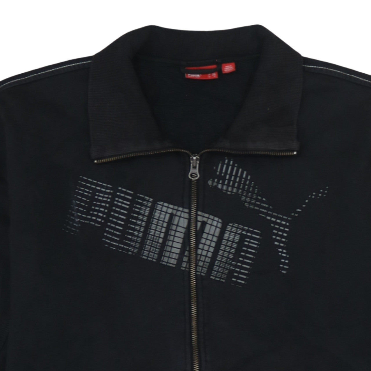 Mens UK Size XL PUMA Black Full Zip Sweatshirt