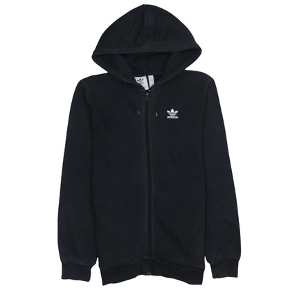 Mens UK Size XS adidas Black Full Zip Hoodie