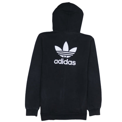 Mens UK Size XS adidas Black Full Zip Hoodie