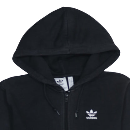 Mens UK Size XS adidas Black Full Zip Hoodie